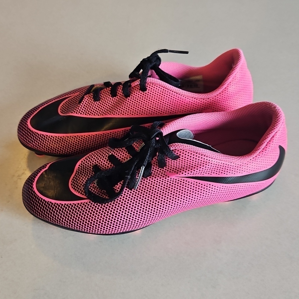 Nike pink soccer cleats